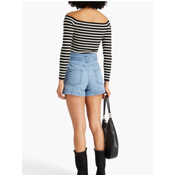 Ba&sh Striped ribbed-knit sweater - Picture 3 of 9